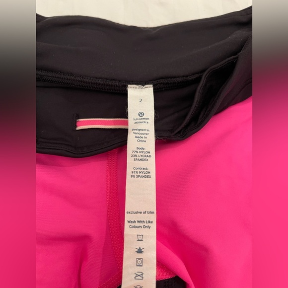 Lululemon color block leggings - Picture 4 of 8